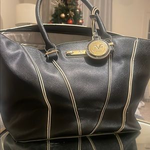 Italia 1969 Versace Abbigliamento Sportivo handbag with Gold Accents